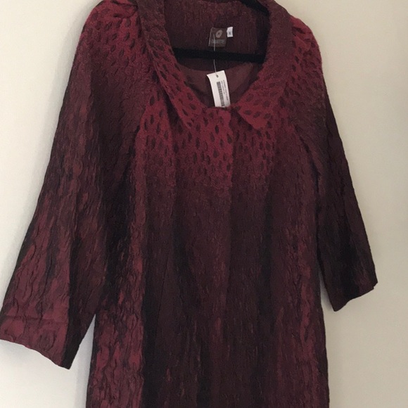 Signette size 8 Ombré Coat Animal print. - Picture 3 of 5